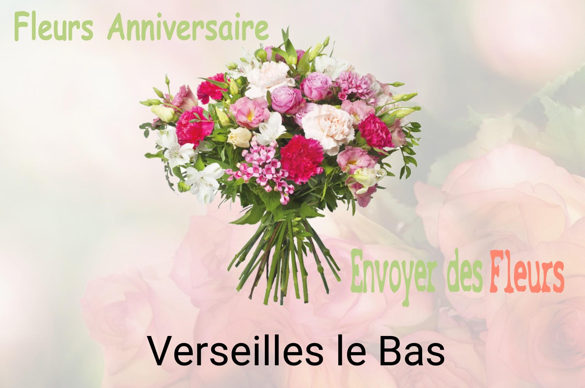 Bouquet de fleurs d’anniversaire livré à Verseilles-le-Bas