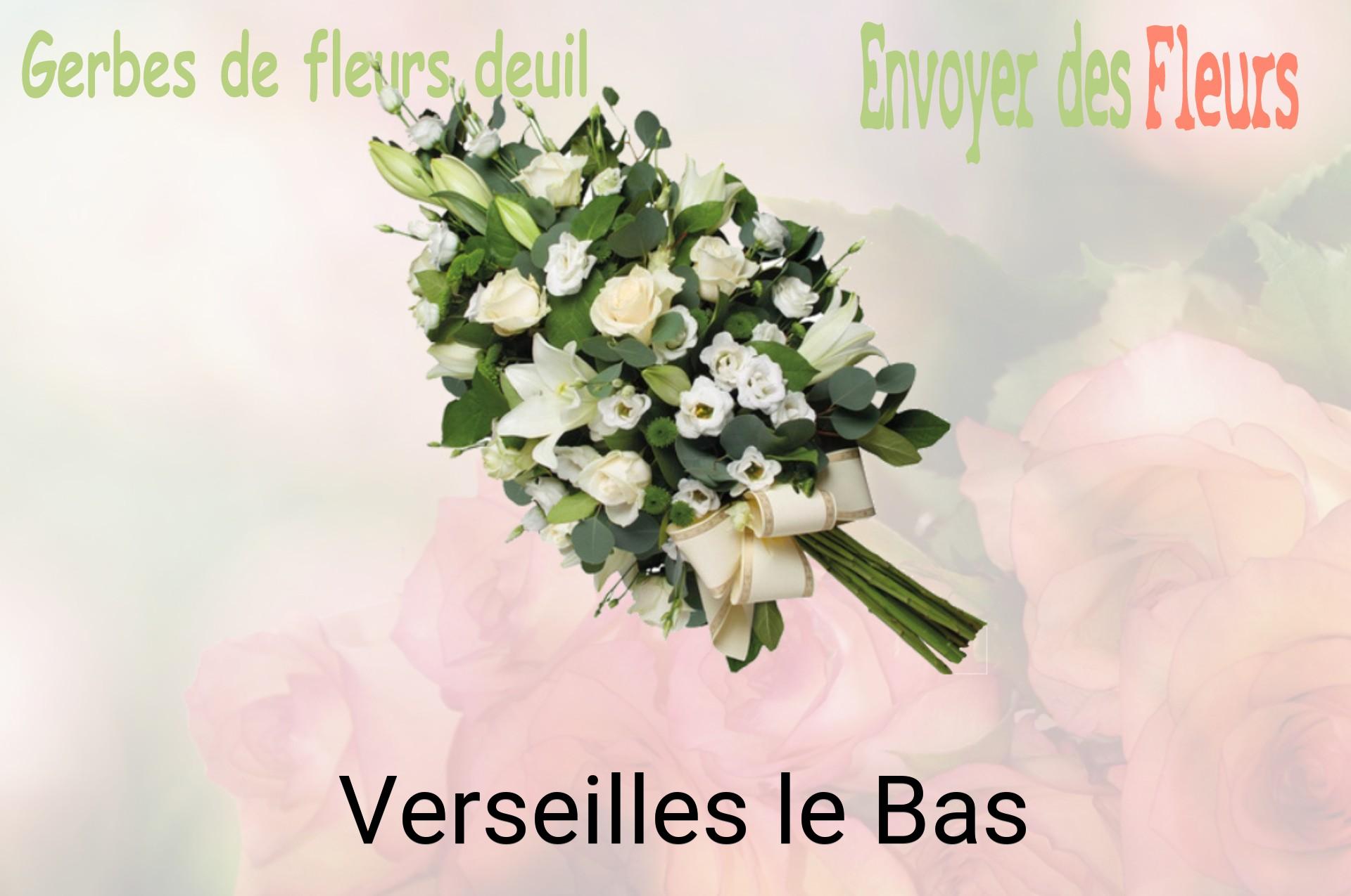 Gerbe de fleurs de deuil livrée à Verseilles-le-Bas